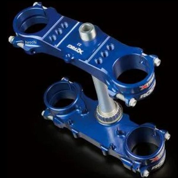 テクニクス Technix XTRIG トリプルクランプキット ROCS TECH 19年以降 シェルコ SE125 KYB オフセット=22 ブルー 40802000 JP店|株式会社ヒロチー商事 店