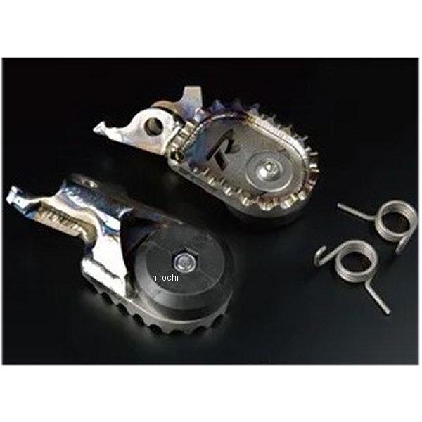 テクニクス Technix RAPTOR チタンフットペグ スーパーモト 06年以降 CRF150R シルバー RSM002 JP店