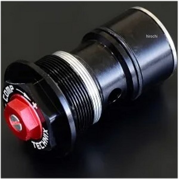 テクニクス Technix TGR リアショック用デュアルコンプレッションアジャスター X-Trainer ブラック TDCA-R16V JP店