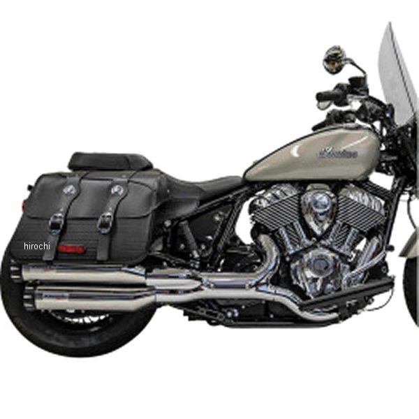 【USA在庫あり】 バッサニ Bassani スリップオンマフラー 4インチ 22年-23年 インディアン CHIEF クローム 1811-4469 JP店｜株式会社ヒロチー商事 店