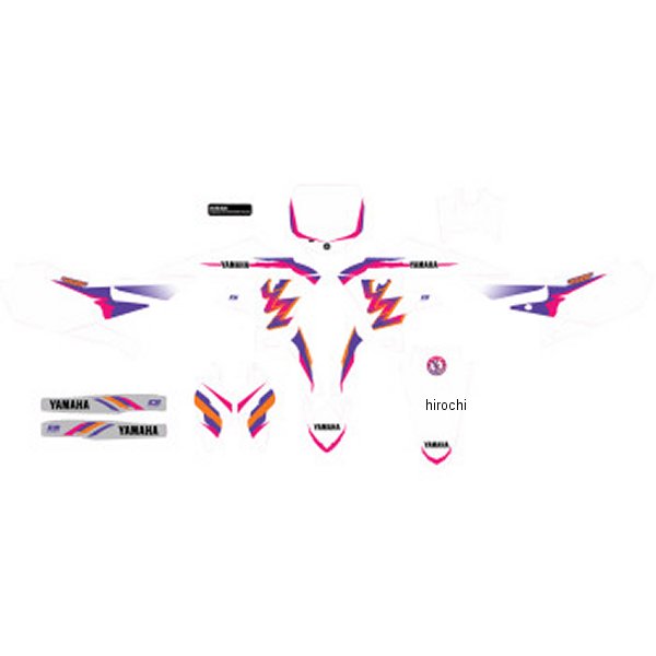 【USA在庫あり】 D'cor Visuals グラフィックキット YZ RETRO 18年-20年 YZ450 4302-7228 JP店