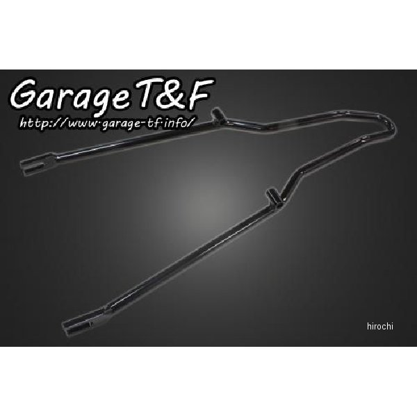 ガレージT＆F フラットフェンダー専用シーシーバー ショート マグナ250 ブラック 602103 JP店