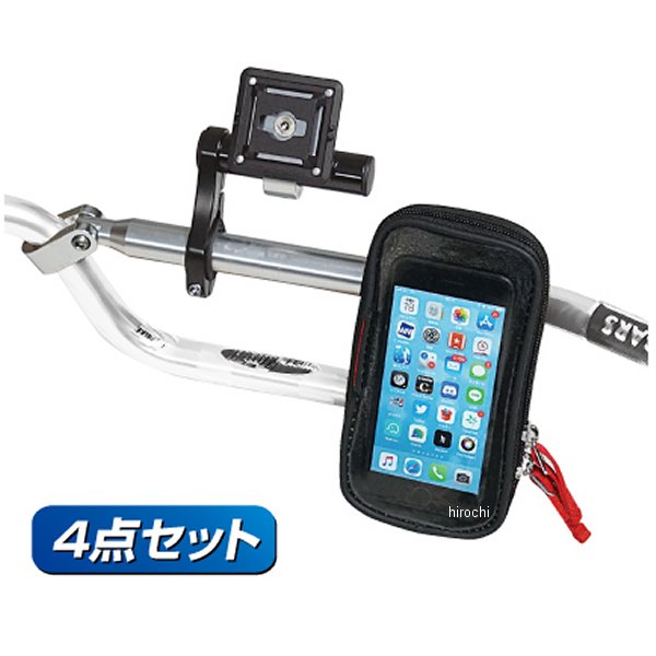 【メーカー在庫あり】 ラフ&ロード モバイルマウントセット ベーシック&ブレース 4点 ゴールド HH021MS-B-GD JP店