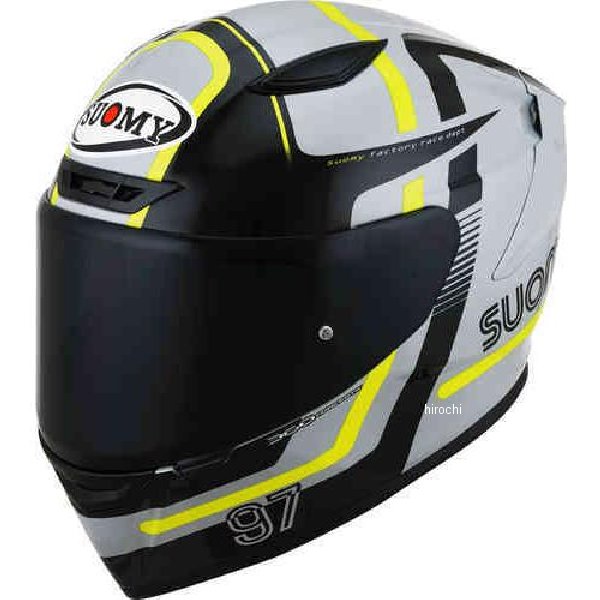 スオーミー SUOMY TRACK-1 NINETY SEVEN グレー/イエロー Lサイズ SST1000303 JP店