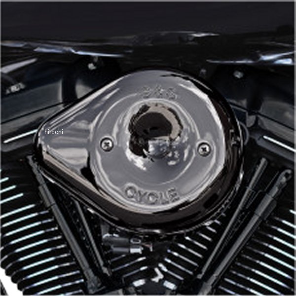 【USA在庫あり】 S&Sサイクル S&S Cycle ステルスティアドロップエアクリーナーカバー 22年-23年 FXLRST クローム 1014-0370 JP店