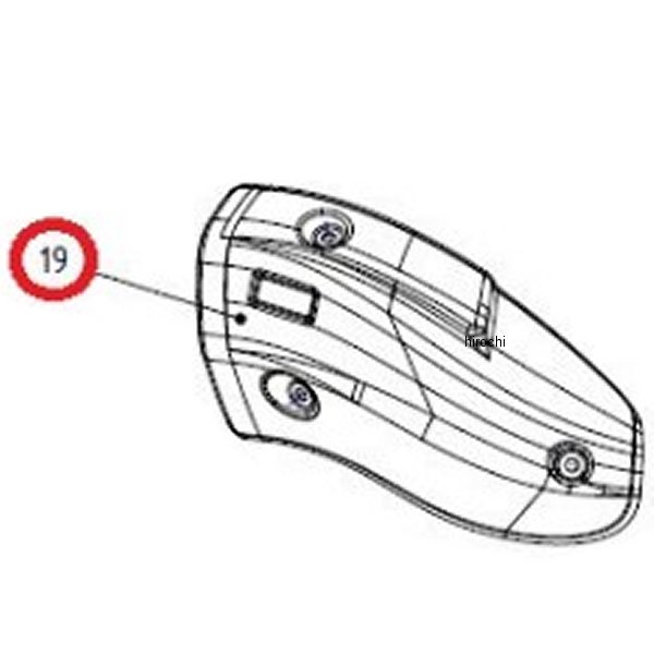 アクラポビッチ AKRAPOVIC リペア用ヒートガード 13年以降 ハイパーモタード カーボン P-HSD8E1 JP店|株式会社ヒロチー商事 店