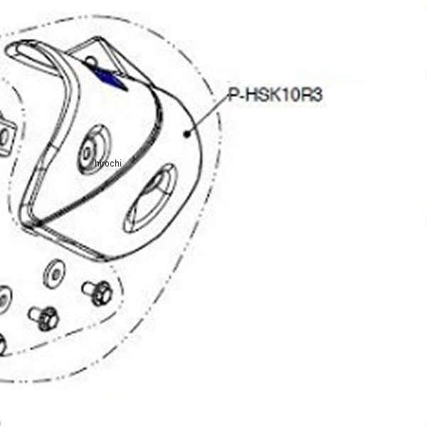 アクラポビッチ AKRAPOVIC カーボンヒートシールド S-K10SO7T-HASZ用 P-HSK10R3 JP店 21,867円