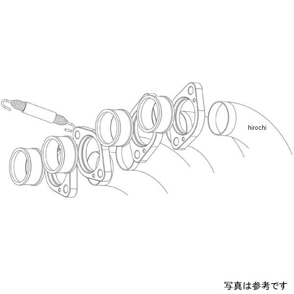 アクラポビッチ AKRAPOVIC フランジインナースリーブ S-K7ET4TL P-K7E1D JP店|株式会社ヒロチー商事 店