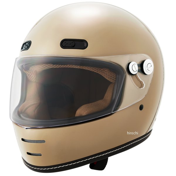 【メーカー在庫あり】 2001338 マルシン工業 Marushin フルフェイスヘルメット MNF1 エンドミル キャラメルベージュ XLサイズ(61-62cm) 02001338 JP店｜株式会社ヒロチー商事 店 12,556円