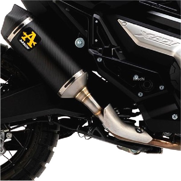 アロー ARROW 車検対応スリップオンマフラー Race Tech 17年-23年 X-ADV カーボン/カーボンエンド 71864MK JP店