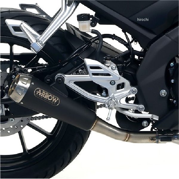 アロー ARROW フルエキゾースト Pro-Race 21年-23年 XSR125 ニクロムダーク/ステンエンド 51004PRN-51019KZ-xsr125 JP店