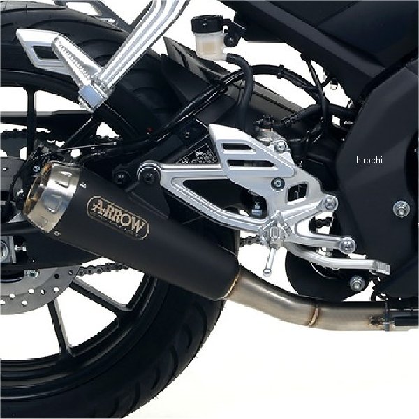 アロー ARROW フルエキゾースト Pro-Race 20年 MT-125 ニクロムダーク/ステンエンド 51004PRN-51018MI-mt125 JP店