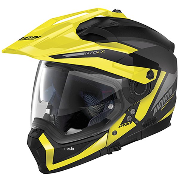 【メーカー在庫あり】 ノーラン NOLAN フルフェイスヘルメット N70-2X STUNNER イエロー/51 Mサイズ 33133 JP店