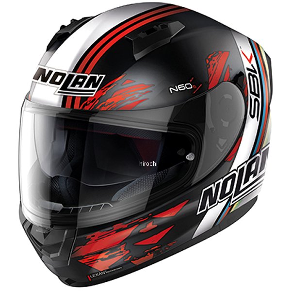 【メーカー在庫あり】 ノーラン NOLAN フルフェイスヘルメット N60-6 SBK/56 Lサイズ 33144 JP店