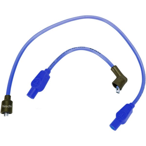 【USA在庫あり】 Sumax 8mm プラグコード 80年-98年 FLT/86年-03年 XL 青 DS-242354 JP店