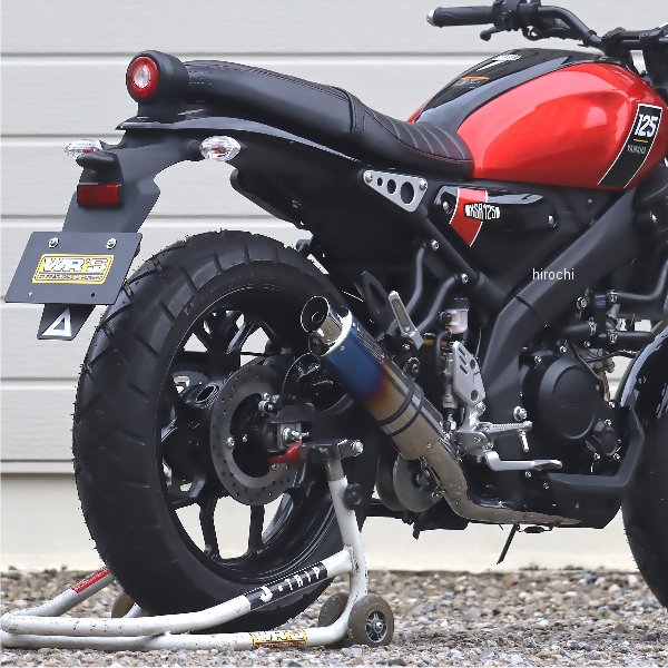 ダブルアールズ WR'Sショートオーバル フルエキゾースト XSR125 焼き色チタン LS2150JM JP店