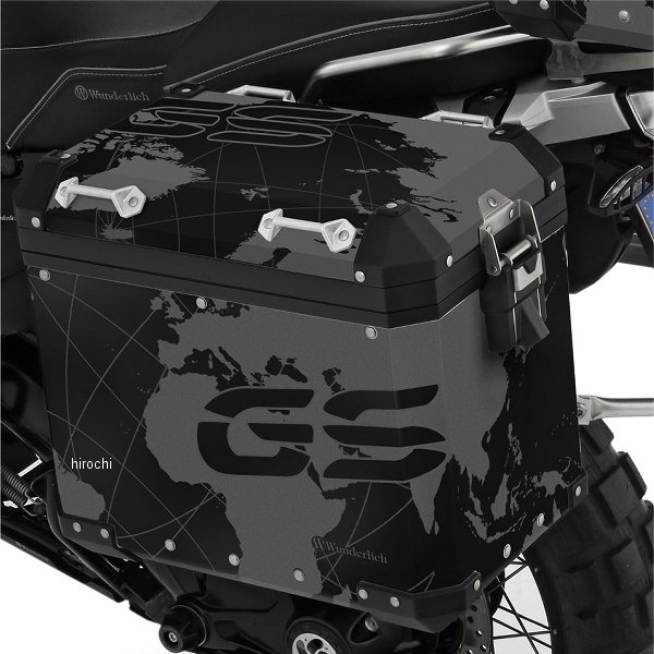 ワンダーリッヒ Wunderlich デカールフィルム トリプルブラックエディション 純正アルミパニアケース用 R1250GS W48701-007 JP店