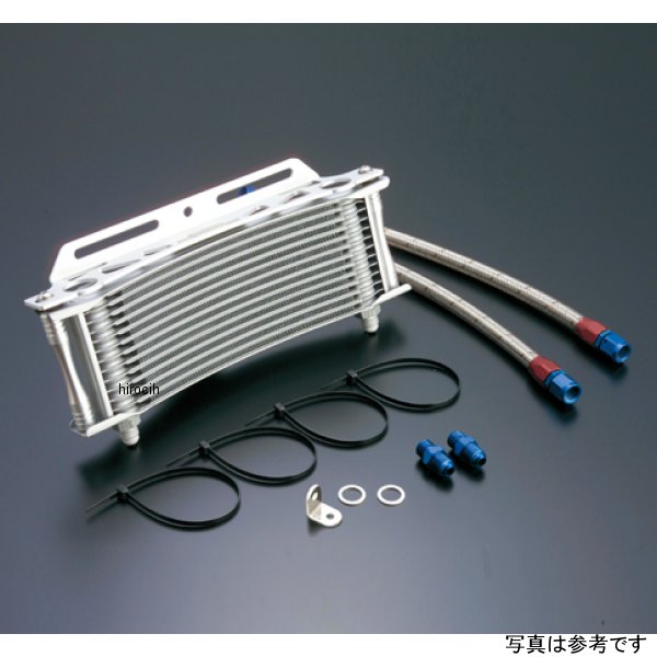 ACTIVE アクティブ オイルクーラーキット ラウンド #6 9-13R GSX750S 3型 シルバー AC14035513 JP店