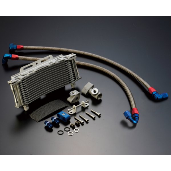 ACTIVE アクティブ オイルクーラーキット ラウンド #8 9-13R Z1、Z2、Z750FX-1、Z1000MK2 シルバー AC14037413 JP店