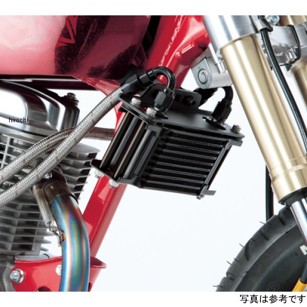 ACTIVE アクティブ オイルクーラーキット (横) ストレート #6 4.5-7R APE50、APE100 シリンダー取出しタイプ (キタコ:ヨシムラ シリンダー対応) シルバー AC14052507 JP店