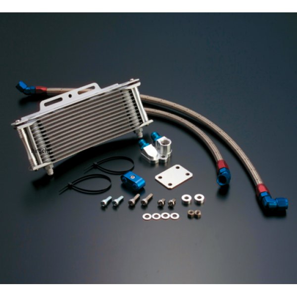 ACTIVE アクティブ オイルクーラーキット サーモ対応 サイド廻し/ラウンド #8 9-13R Z1000R、Z1000J シルバー AC14037313C JP店