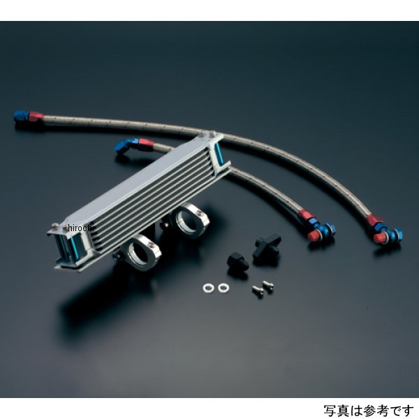 ACTIVE アクティブ オイルクーラーキット (横) ストレート #6 4.5-7R 17年以前 SR400、00年以前 SR500 シルバー AC14053507 JP店