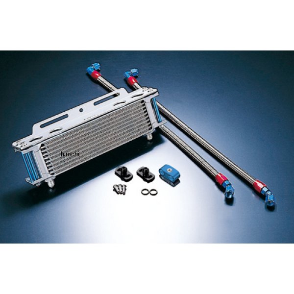 ACTIVE アクティブ オイルクーラーキット ストレート #6 9-10R GPZ400F、Z400GP、Z750GP シルバー AC14058110 JP店