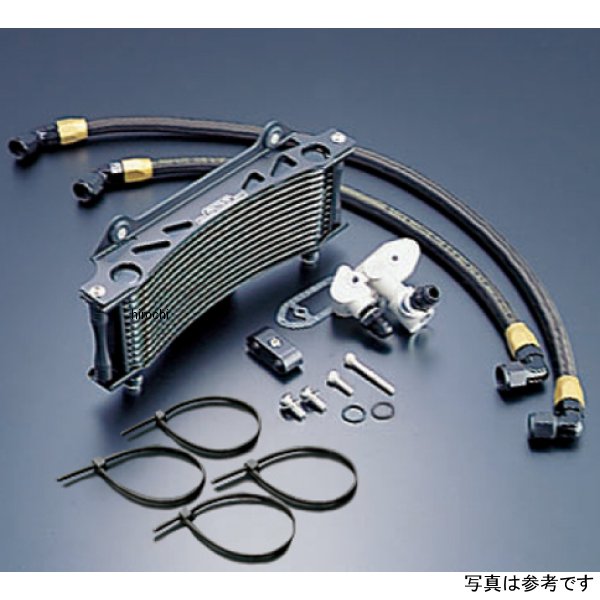 ACTIVE アクティブ オイルクーラーキット サイド廻し/ラウンド #8 9-13R 93年 GSX1100S ブラック仕様 AC14035113B JP店