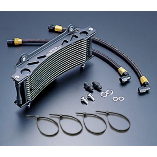 ACTIVE アクティブ オイルクーラーキット ラウンド #8 9-13R 94年以降 GSX1100S ブラック仕様 AC14035913B JP店