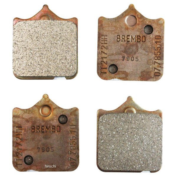 【メーカー在庫あり】 ブレンボ brembo ブレーキパッド シンタード 2ピン ピストン径:同径 4POT:34mm用 107.7855.10 JP店|株式会社ヒロチー商事 店