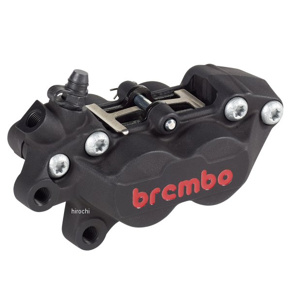 【メーカー在庫あり】 ブレンボ brembo P4-40C アキシャル 4P キャリパー 右 φ30/34 取付ピッチ:40mm ブラックアルマイト レッドロゴ 20.5165.88 JP店|株式会社ヒロチー商事 店