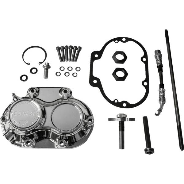 【USA在庫あり】 ベーカー Baker Drivetrain トランスミッションサイドカバー22年-23年 ハーレー FXLRST ポリッシュ 1107-0727 JP店