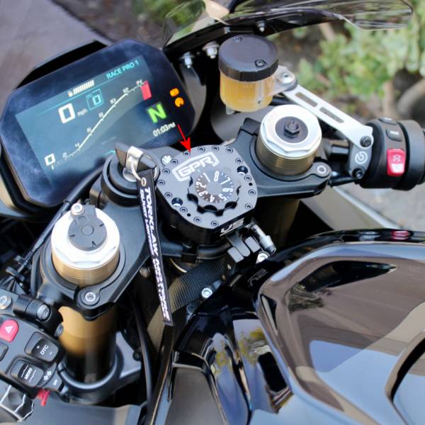 【USA在庫あり】 ジーピーアール GPR ステアリングダンパー 23年 BMW S1000RR ABS 黒 0414-0742 JP店