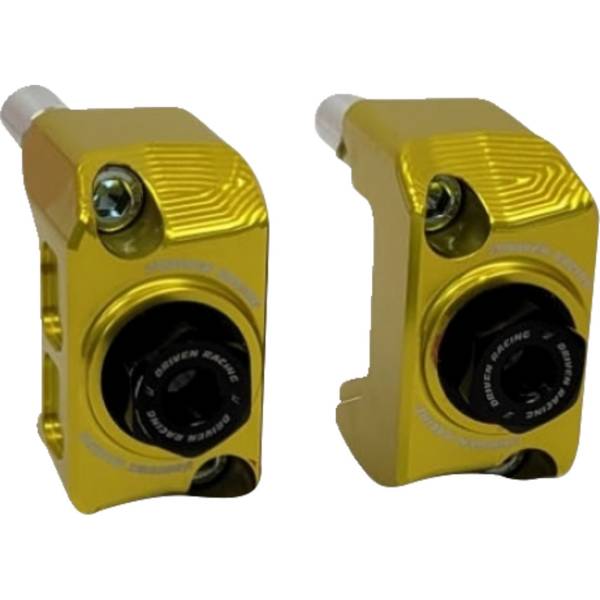 【USA在庫あり】 ドリブンレーシング Driven Racing Captive アクスルブロック 23年 Ninja ZX-4RR ゴールド 1231-1694 JP店