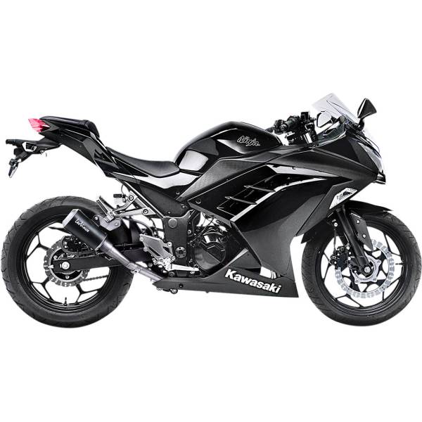 【USA在庫あり】 LEOVINCE LV-10 Black Edition スリップオンマフラー 15年-16年 Z250 黒 1811-3486 JP店