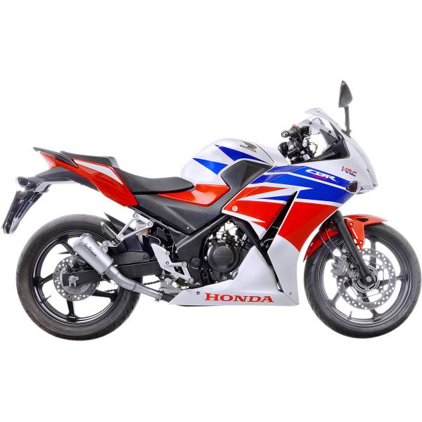【USA在庫あり】 LEOVINCE LV-10 スリップオンマフラー 15年-17年 CBR300R シルバー 1811-3497 JP店