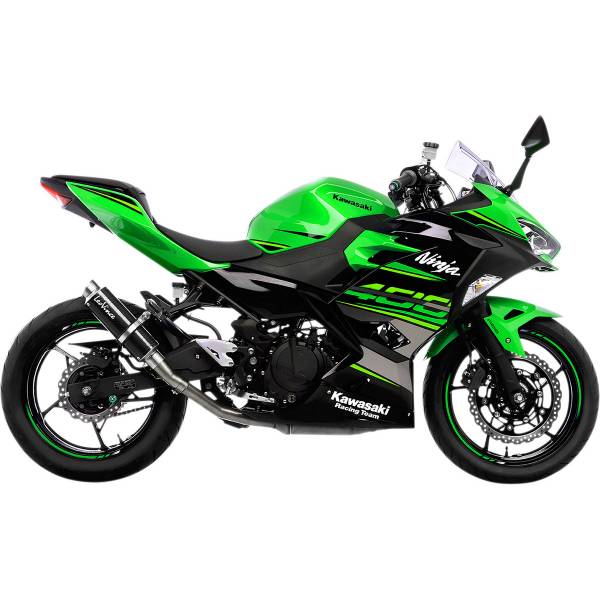【USA在庫あり】 LEOVINCE GP Corsa?スリップオンマフラー 24年 Ninja 500 黒 1811-3535 JP店