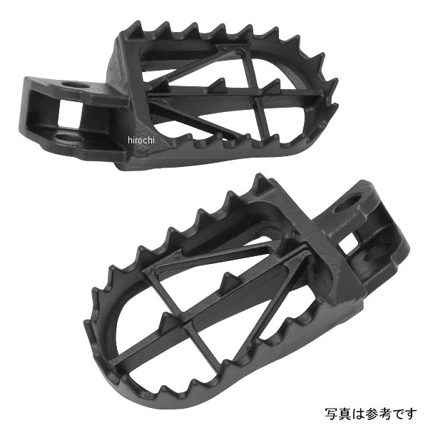 【メーカー在庫あり】 ジータ ZETA ワイドフットペグ 50ｍｍ クロモリ KX65、80、85、100 D3027 JP店