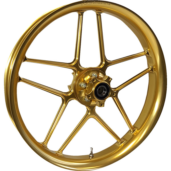 【USA在庫あり】 RCコンポーネンツ RC Components ラグナ ホイール 19x3 フロント 23年 ハーレー FLHFB ゴールド 0201-2445 JP店