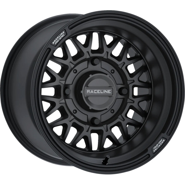 【USA在庫あり】 Raceline Wheels Omega ホイール 15x7 - 4/137 - 5+2 (+10 mm) 黒 0230-1425 JP店