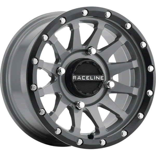 【USA在庫あり】 Raceline Wheels Trophy Simulated Beadlock ホイール 14x7 - 4/137 - 5+2 (+10 mm) グレー 0230-1520 JP店