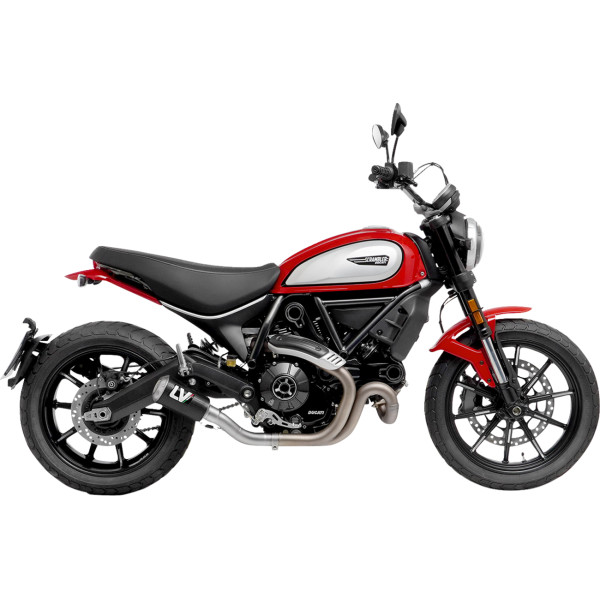 【USA在庫あり】 LEOVINCE LV-10 スリップオンマフラー 21年-22年 ドゥカティ Scrambler Icon 黒 1811-4278 JP店