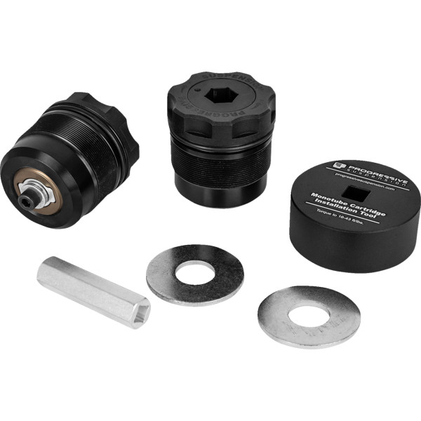 【USA在庫あり】 プログレッシブ PROGRESSIVE フォーク プリロード アジャスター 49 mm 23年 ハーレー FLHFB 黒 0414-0730 JP店