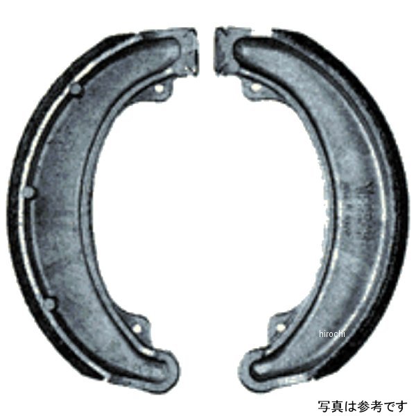 ベスラ Vesrah ブレーキシュー ハイグレード溝付き 74年-80年 XL350、SL250S、MT250 VB-124NSQ JP店