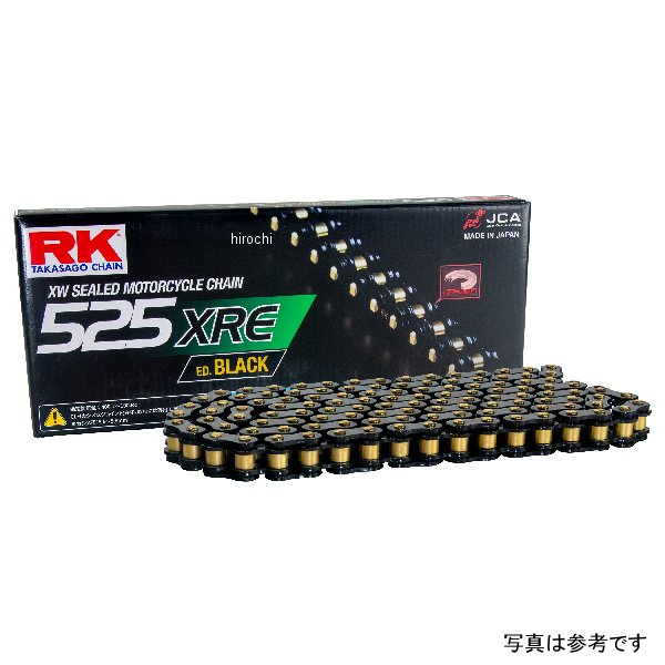 【メーカー在庫あり】 RKジャパン チェーン 110L ED BLACK 525XRE JP店