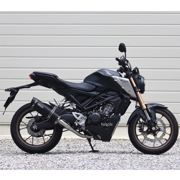 ダブルアールズ WR'S フルエキゾースト SS-OVAL JMCA認証 21年 CB125R F-BLACK チタン LF1110JM JP店
