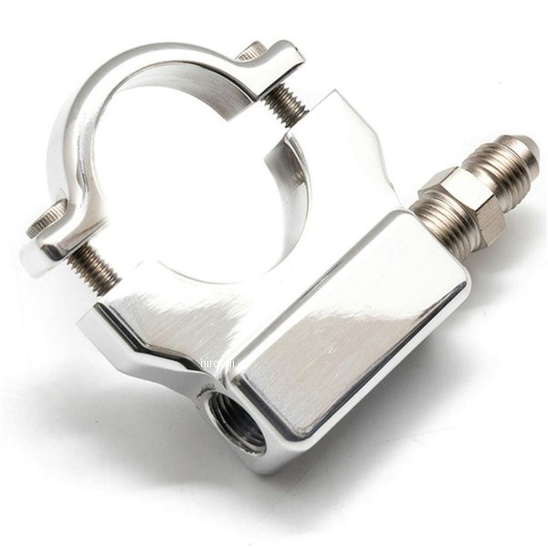 【メーカー在庫あり】 FEULING フューリング 1インチバー用 PSIゲージマウント 1/8NPT クローム 9051 JP店