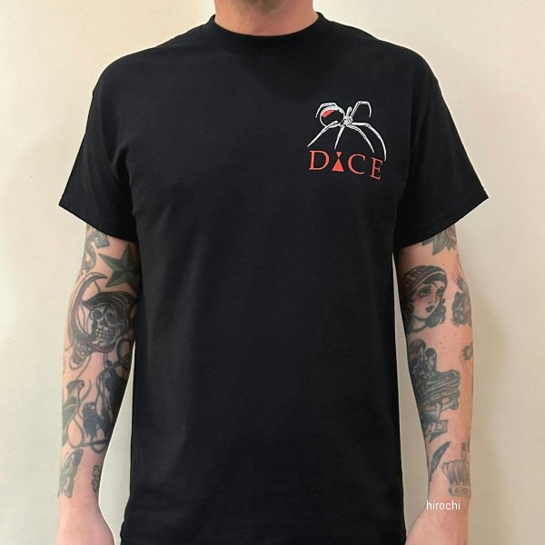 【メーカー在庫あり】 DICE MAGAZINE ダイスマガジン See You in Heck Tシャツ ブラック L - JP店