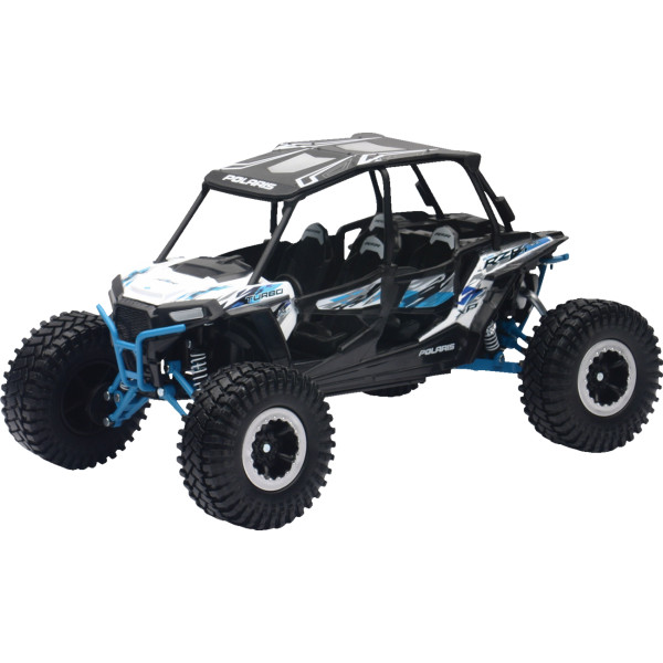 【USA在庫あり】 ニューレイ New Ray ミニ ポラリス RZR XP 4 ターボ EPS 1:18 スケール 青/白/黒 7001-0021 JP店