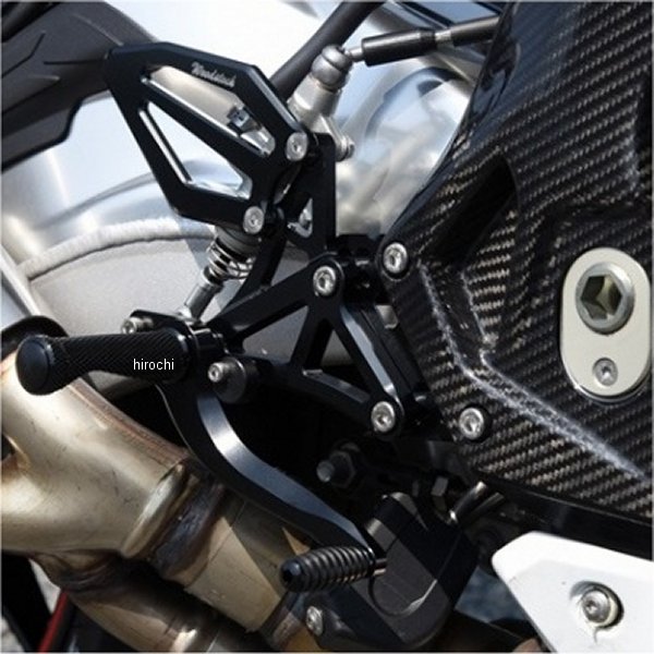 ウッドストック WOODSTOCK バックステップキット 17年以降 S1000RR オールブラック WBS-BM02-BB JP店